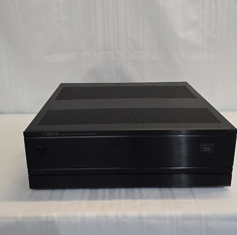 Carver AV-806X THX 6-Channel Powered Amp 1995 - Black  			
