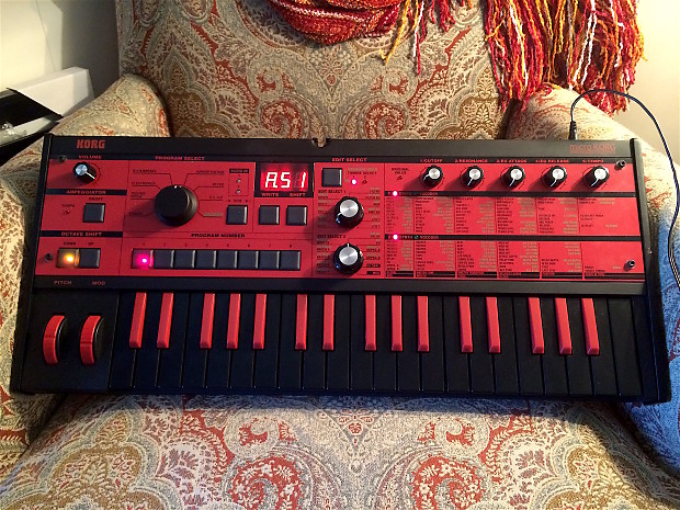 Korg Limited Edition Red & Black MicroKorg