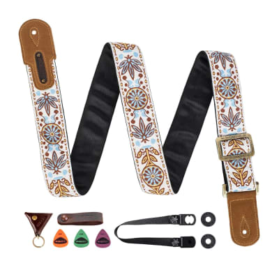 Hootenanny Guitar Strap 1960's Woven | Reverb