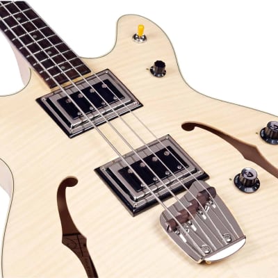Guild Starfire Bass II Flamed Maple Natural, 379-2410-851 image 17