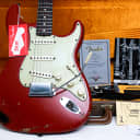FENDER USA Custom Shop Stratocaster 1960's Relic S/O "Dakota Red + Rosewood" (2009)