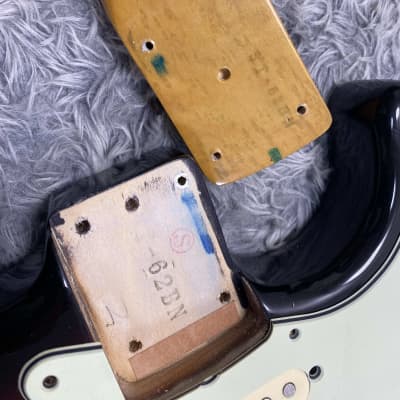 Rare Birdseye neckl Fender Japan '62 reissue Stratocaster ST-62BN Made in Japan image 23