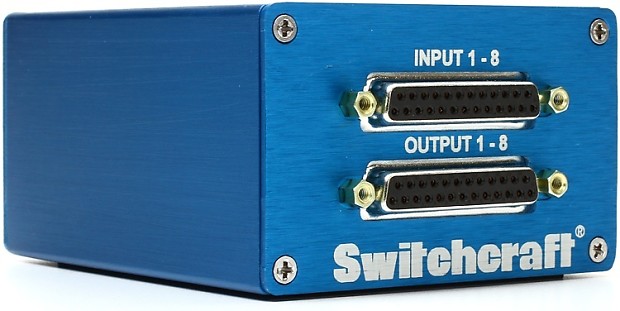 Switchcraft Studio Patch 1625 16-point TT - DB25 Patchbay image 1