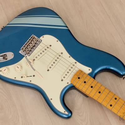 2018 Fender Traditional 50s Stratocaster FSR Lake Placid Blue w/ Competition Stripe & Case, Japan MIJ image 8