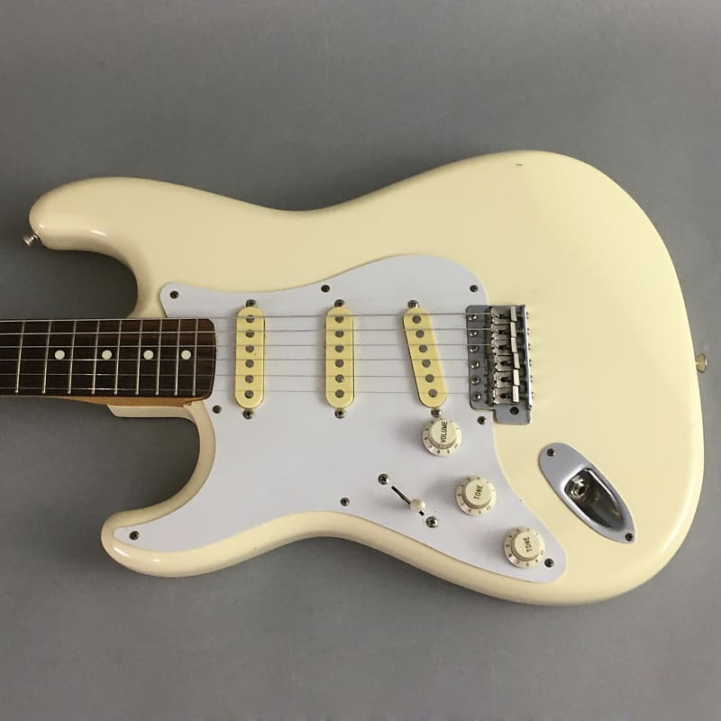 Fender Japan Squier MIJ 62RI Olympic White Lefty Vintage Left Post-JV  Guitar 7.1 lb