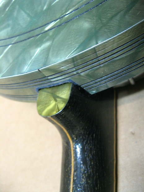 May bell banjo green on sale mother of pearl