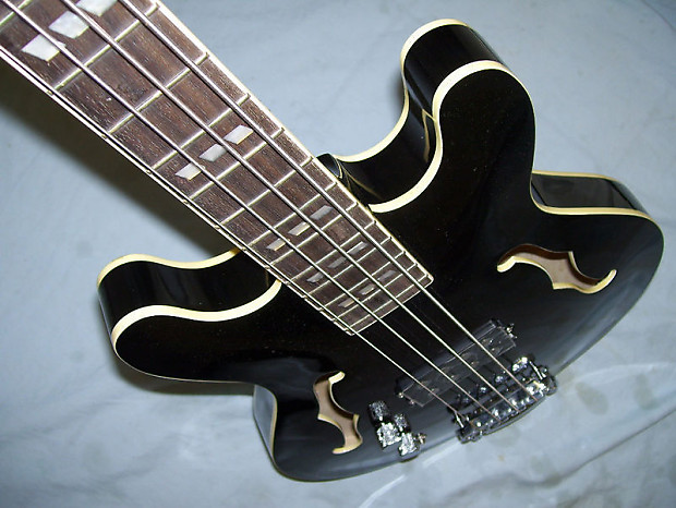 Left handed shop hollow body bass