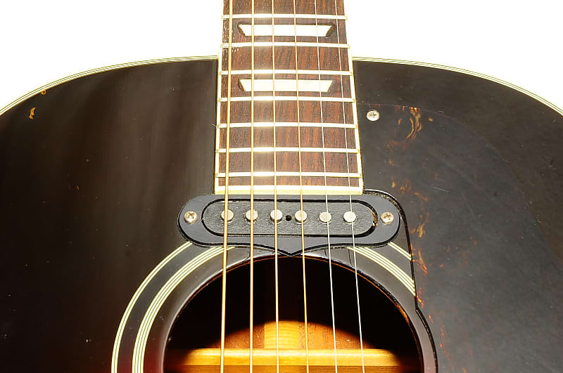 1990 Greco Japan J-65-E SB J-160E Model Acoustic Guitar Ref