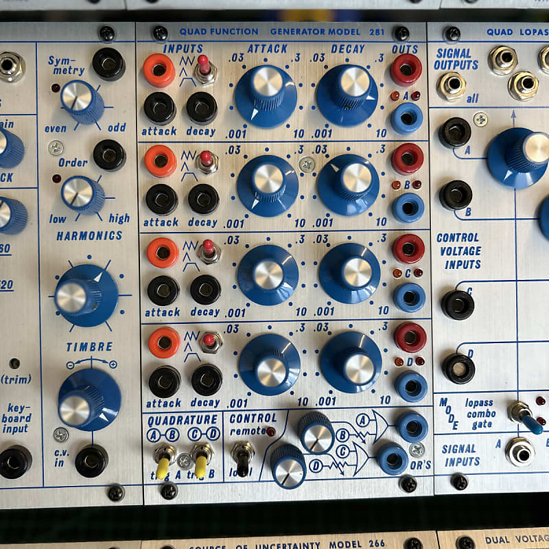 Buchla Quad Function Generator Model 281 DIY | Reverb