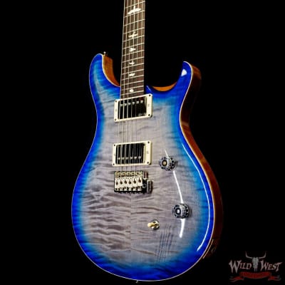 Paul Reed Smith PRS Wild West Guitars 2023 Special Run CE 24 Painted Black Neck 57/08 Pickups Faded Grey Black Blue Burst image 2