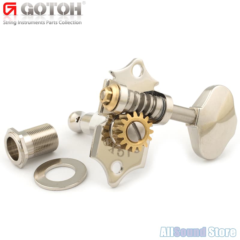 GOTOH SXN510V06M Electric/Acoustic Guitar Premium Tuners 3x3 Reverb