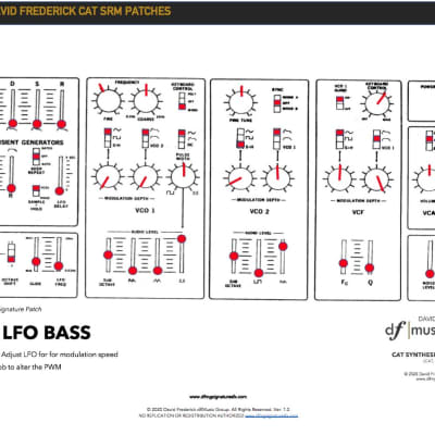 Updated! CAT df|MG  Synthesizer Signature Series Patch Book image 2