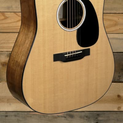 Martin D-12E Koa Acoustic/Electric Guitar Natural w/ Case for sale