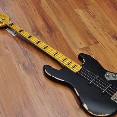 Vintage VJ74 Icon Bass - Distressed Black image 4