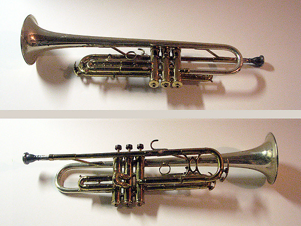 King silvertone trumpet cheap