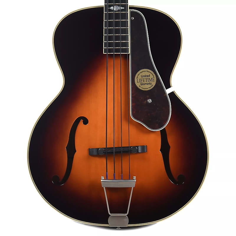 Epiphone De Luxe Masterbilt Classic Acoustic / Electric Bass image 2