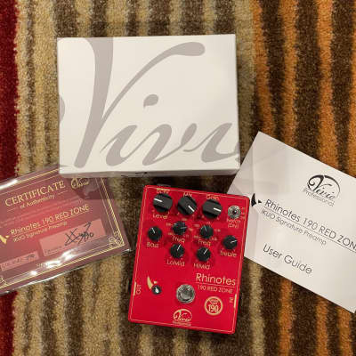 蟹工船　Vivie RHINOTES 190 REDZONE Vivie Rhinotes 190 Redzone | Reverb
