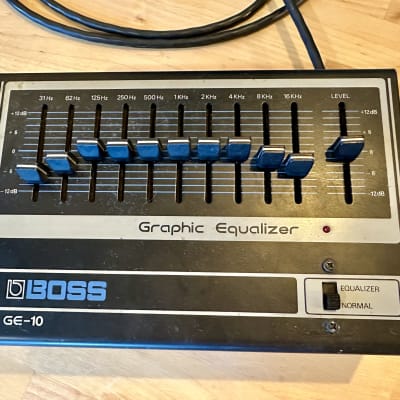 Boss GE-10 Graphic EQ | Reverb