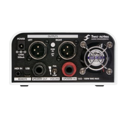 Two Notes Torpedo Captor X 16-Ohm Compact Stereo Reactive Load Box and Attenuator image 4