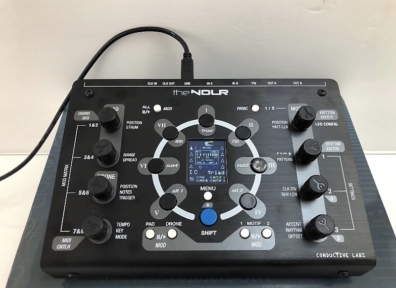 Conductive Labs the NDLR Midi Sequencer