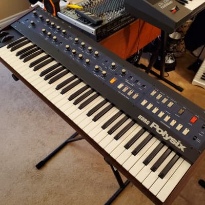 FULLY SERVICED RARE VINTAGE KORG POLYSIX IN AMAZING CONDITION! image 3