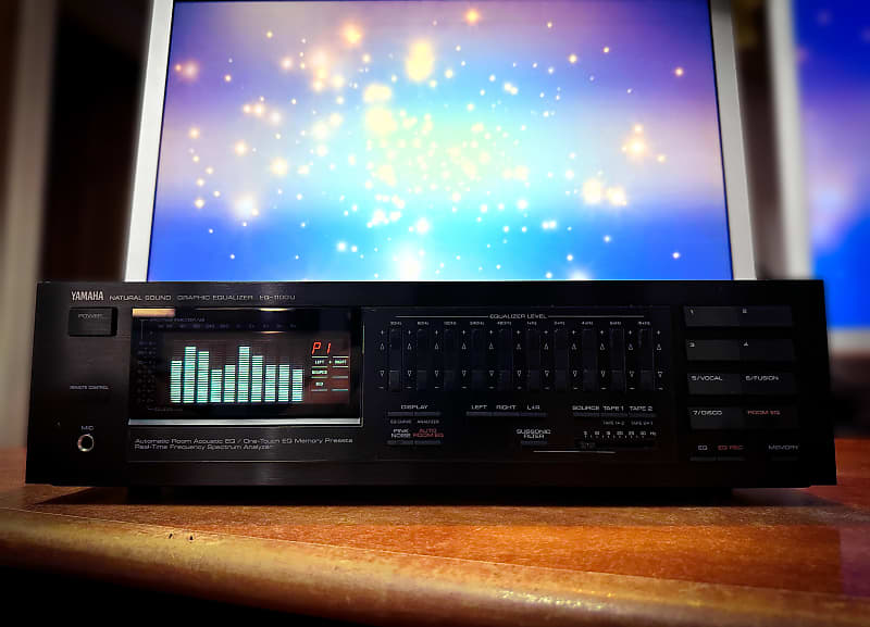 YAMAHA EQ-1100U RaRe Vintage Stereo Graphic Equalizer  			
