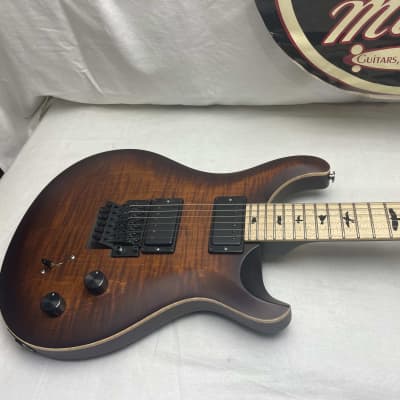 PRS Paul Reed Smith Dustie Waring Signature CE24 CE-24 Floyd Guitar with Gig Bag 2020 - Burnt Amber Smokeburst image 2