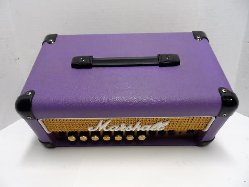 Marshall LEAD 15 G15MS Amp MINI Stack Head Cabs Purple Marshall LEAD 15 G15MS Amp MINI Stack Head Cabs Purple