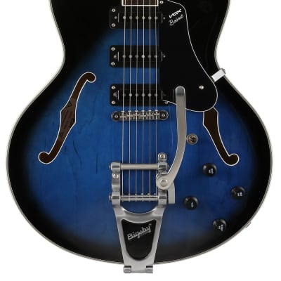 Vox Bobcat S66 Guitar with Bigsby  Sapphire Blue for sale