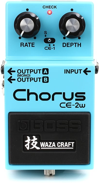 Boss CE-2W Waza Craft Chorus Pedal image 1