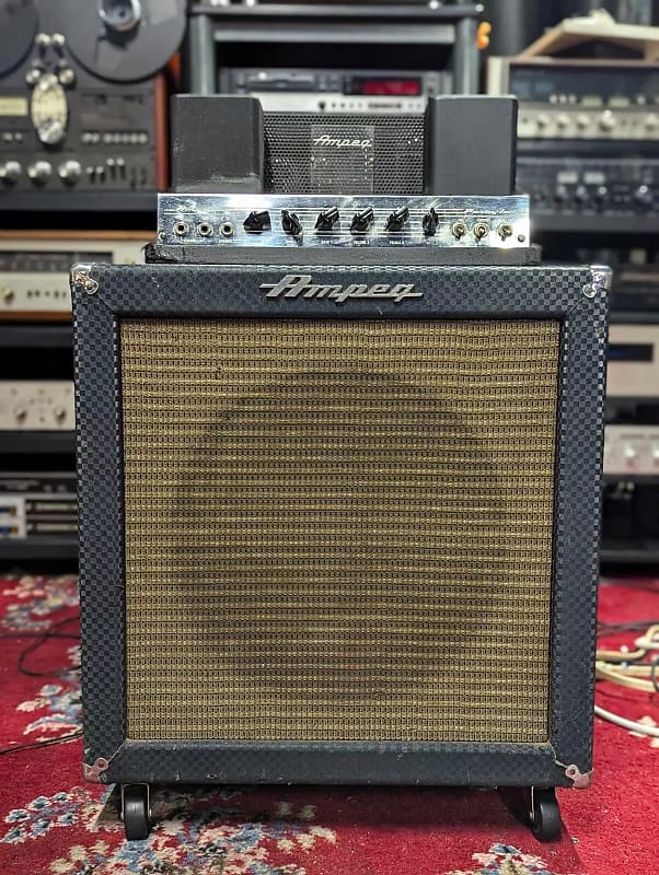 1962 Ampeg B-15N Portaflex Bass Guitar Combo | Reverb