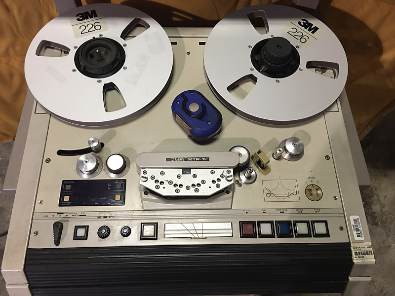 Otari MTR-10 1/2 Two Track Reel to Reel Tape Recorder with Manual
