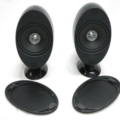 BOSE - KEF HTS3001 スピーカー 2本(ペア) Uni-Q サテライト KEF HTS3001 Uni-Q Satellite Home Theater Speaker Pair Black