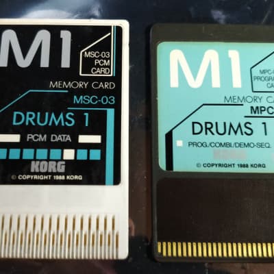鍵盤楽器 KORG M1 DRUMS 1 MPC-03 MSC-03 Korg MPC-03 with MSC-03 M1 Drums 1 - Paul's Boutique
