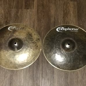 Bosphorus 13" Turk Series Dark Hi-Hat Cymbals (Pair)