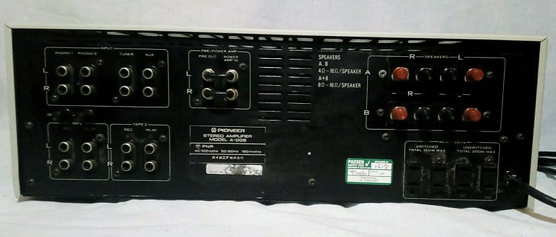 Pioneer A-006 | Reverb