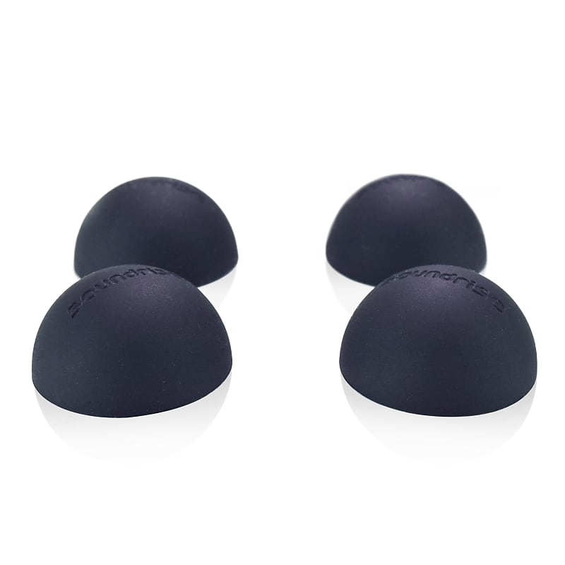 DOMES 1.25&quot; Class-A Silicone Vibration Isolation Pads Self-Adhesive - 8 Domes  			