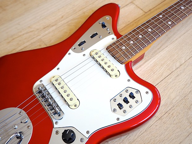 1998 Fender Jaguar '62 Vintage RI Electric Guitar JG66 Candy