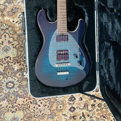 Ernie Ball Music Man SM-Y2D - Trans blue for sale