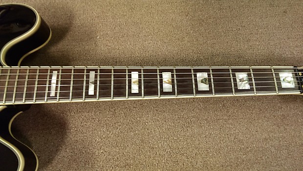 1993 Epiphone Sheraton Semi Hollow, 335, Korea Made, Black