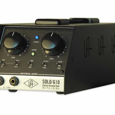 Universal Audio SOLO-610 Single-Channel Tube Console Microphone Preamp/DI image 1