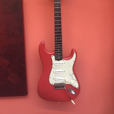 Fender Fender Stratocaster 1960 PRE CBS Slab Board Rosewood Fretboard Fiesta Red Strat - Amazing Guitar 1960 - Fiesta Red for sale