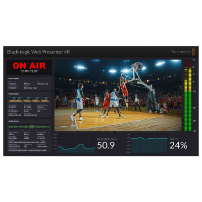 Black Magic Design Blackmagic Web Presenter 4K - Streaming Hardware image 4