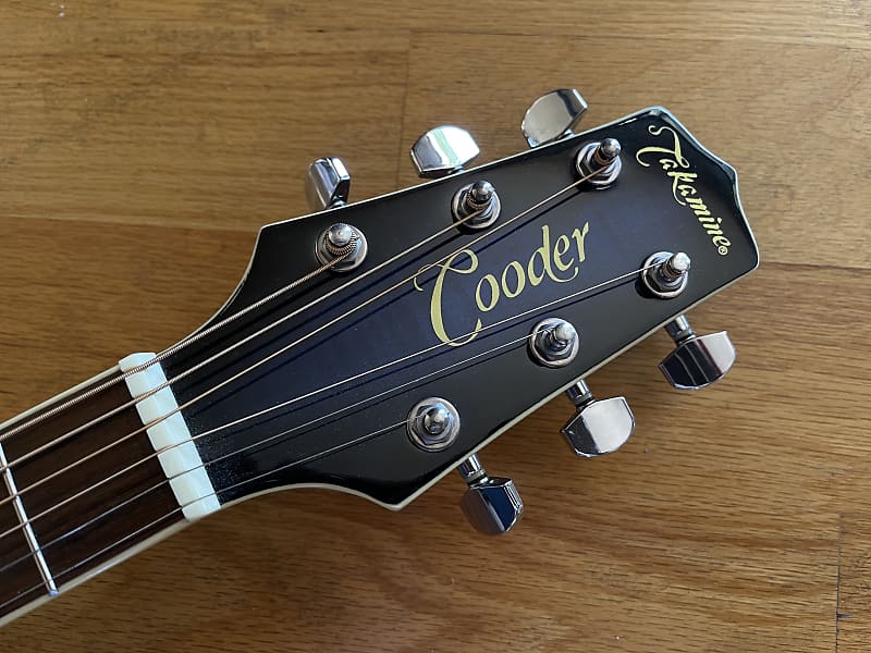 Takamine Cooder model TCP 450 BES Mid 2000's - Blue | Reverb