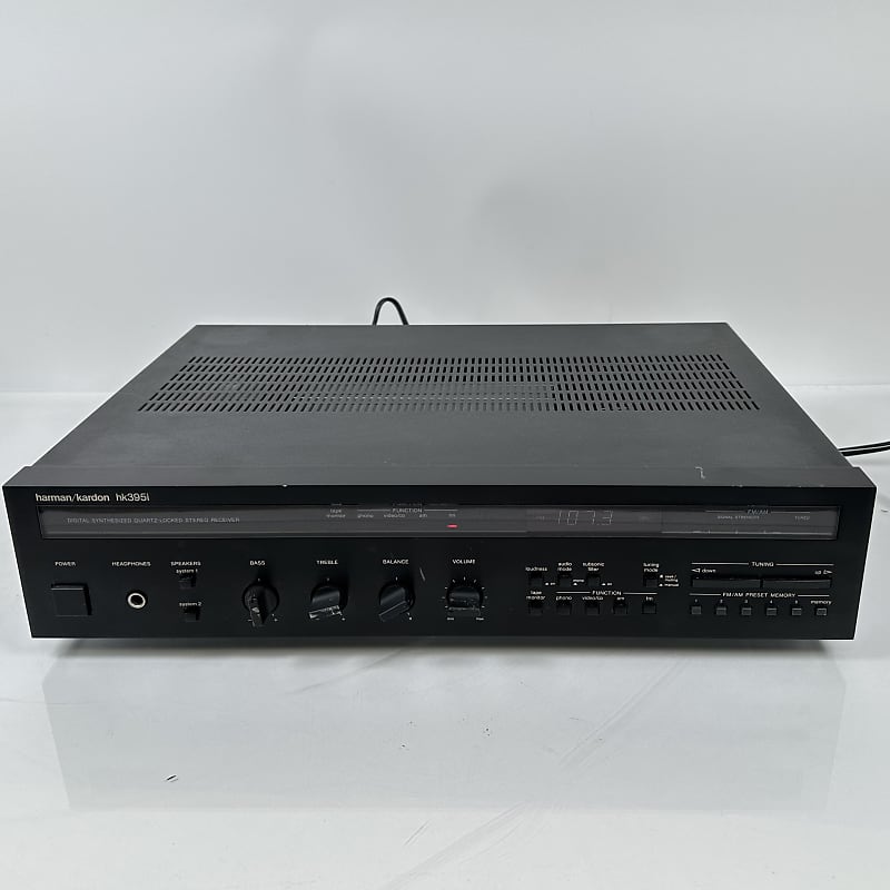 Harman/Kardon hk395i Digital Synthesized Quartz-Locked Stereo Receiver  			