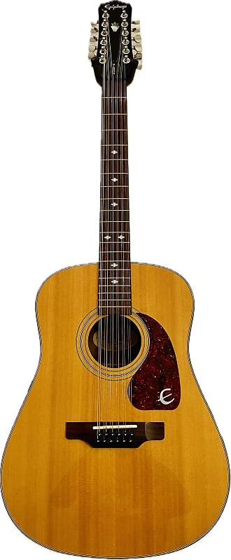 Epiphone By Gibson PR-350E Acoustic/Electric 12 String Guitar 1994 - Natural