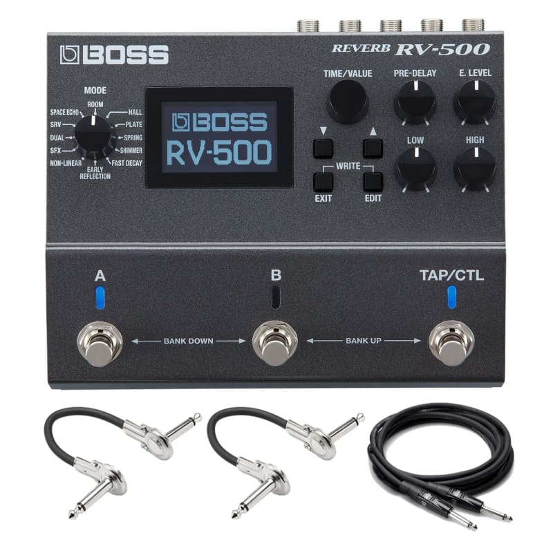 BOSS RV-500 Reverb USB MIDI Guitar Effects Pedal Stompbox 