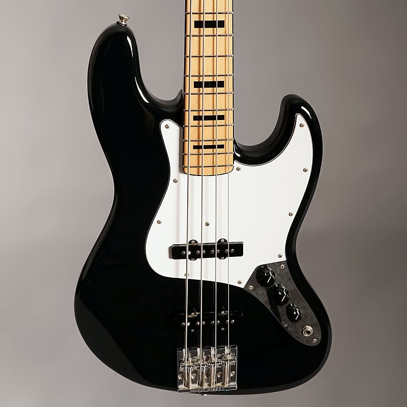 Fender Mij Geddy Lee Signature Jazz Bass 2004 Black Reverb 9531