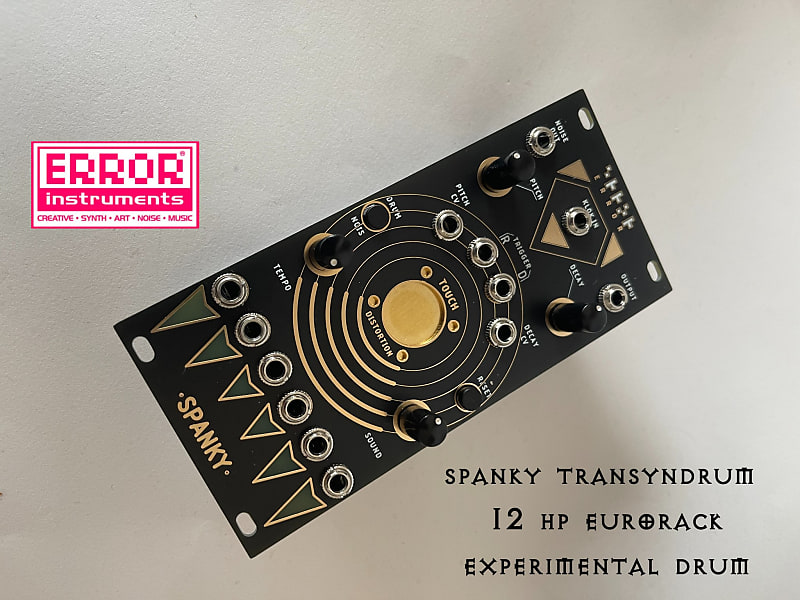 ＊Error Instruments SPANKY SPANKY drum ! eurorack RED LABEL | NEW !! on ERROR