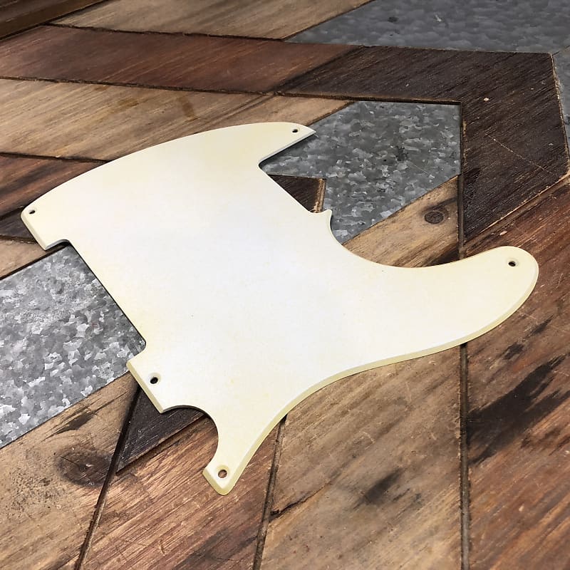 Real Life Relics Aged White Esquire Telecaster® Pickguard 1 Ply 5 Hole   [PGR3] image 1